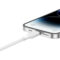 Anker 322 Gevlochten MFi USB-C naar Apple Lightning Kabel 0.9m Wit