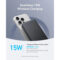 Anker MagGo Draadloze MagSafe Powerbank 10.000mAh Slim 15W Zwart