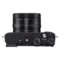 Sony DSC RX1R III van bovenaf gezien met het ZEISS 35mm f/2 objectief en verschillende knoppen voor instellingen.